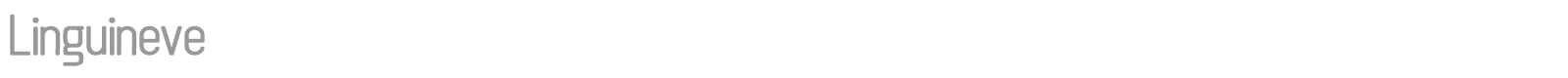 Linguineve font preview